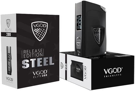 VGOD Elite 200W Steel Limited Edition (Black) 